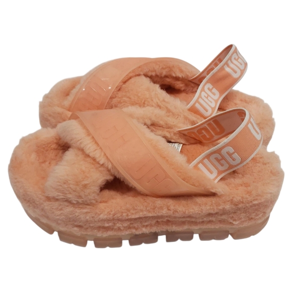 UGG Shoes - UGG OH YEAH WOMEN'S SLIDES SIZE 7 PINK A9